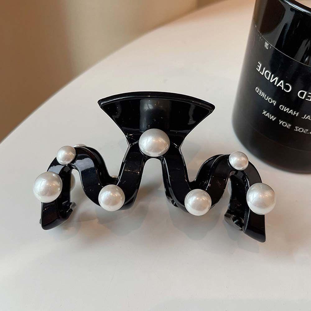 Kẹp Tóc Hình Cá Mập Bằng Acrylic Dễ Phối Đồ VANES1