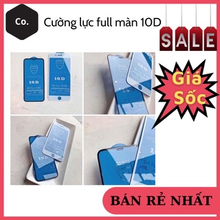 Kính Cường lực full màn 10D dành cho ip 6->iphone 11 Promax