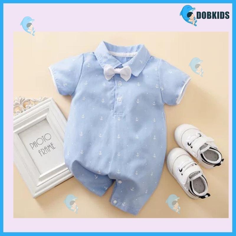 Bộ body liền thân, bodysuit công tử DOBKIDS cho bé trai mặc diện tết, chụp ảnh, đi chơi cực xinh hàng quảng châu loại 1