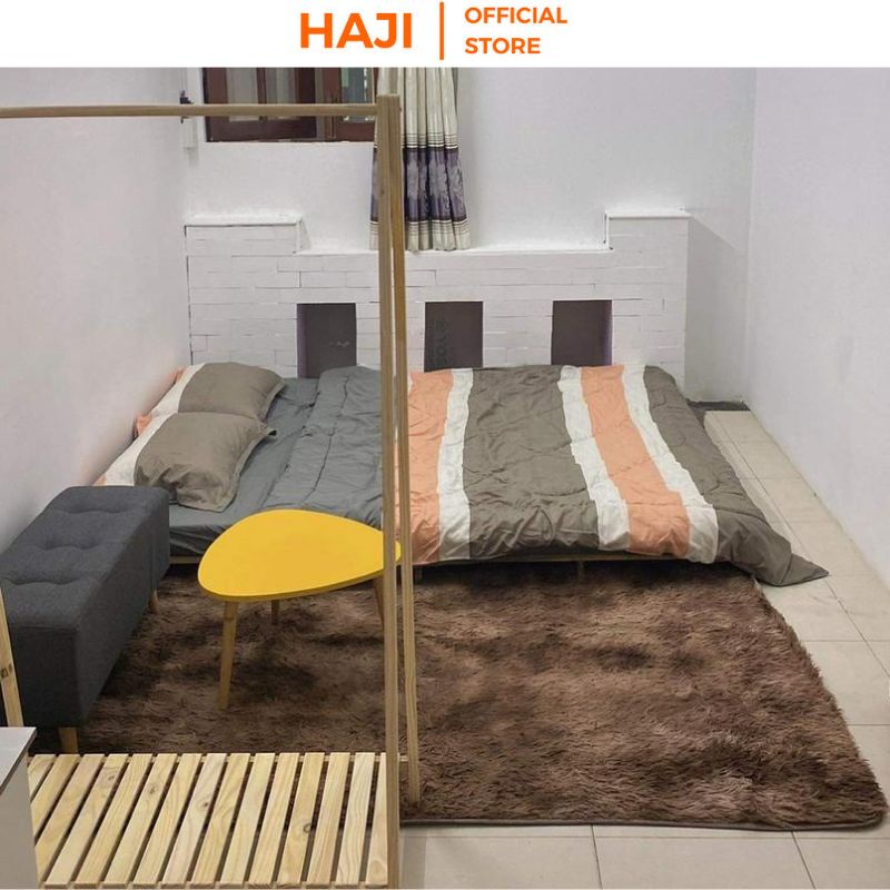 Bàn cafe mini hình oval bo góc tinh tế hiện đại chống nước HAJI A77
