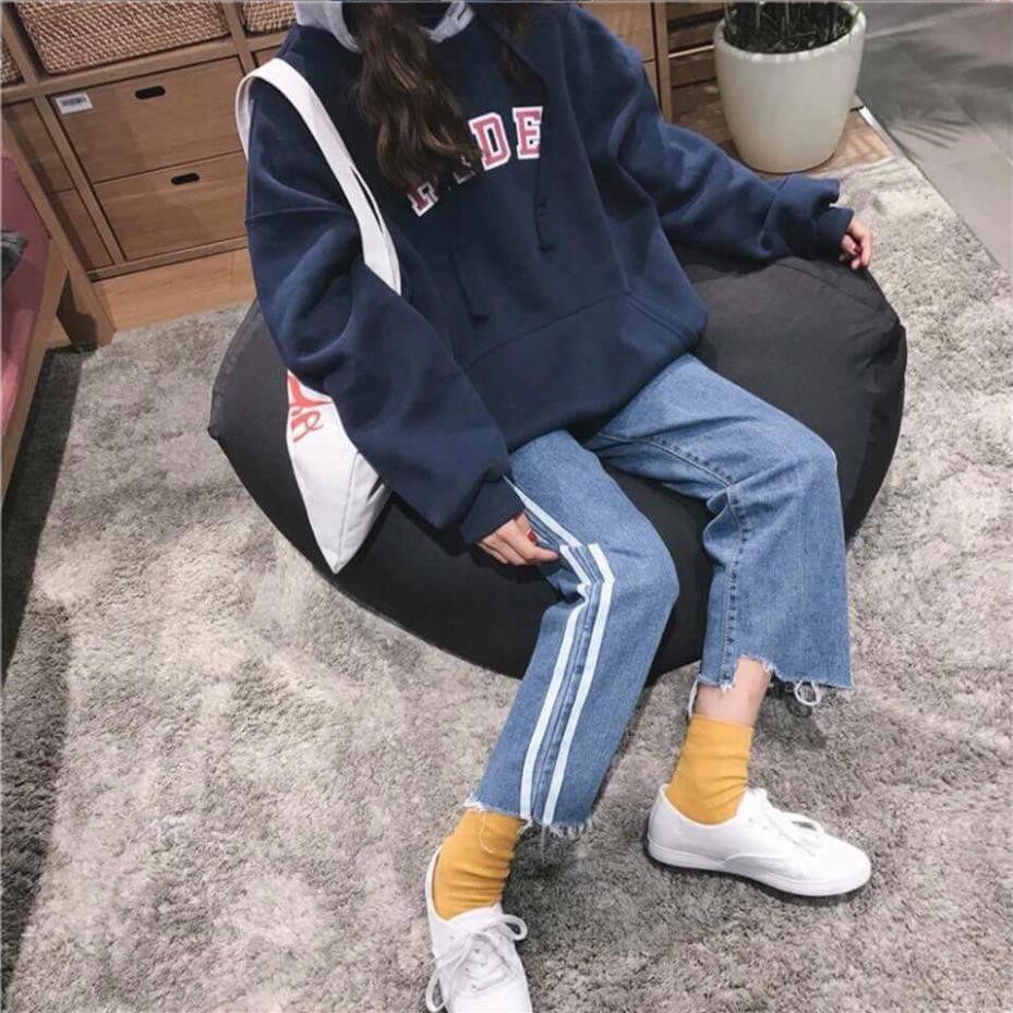 Áo Hoodies nam nữ HIDE HIDE nỉ ngoại không xù lông form 70kg C009 | BigBuy360 - bigbuy360.vn