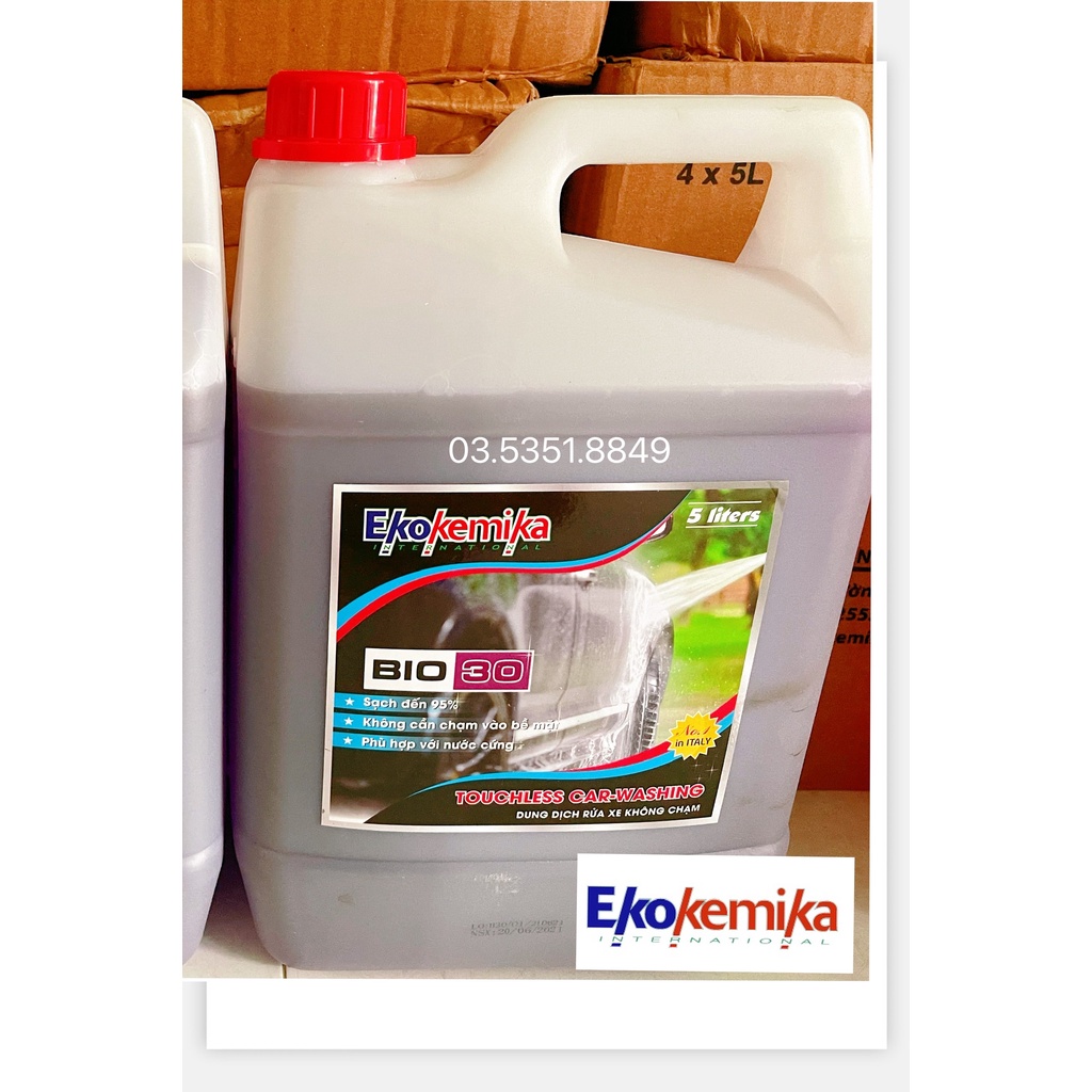 DUNG DỊCH RỬA XE KHÔNG CHẠM EKOKEMIKA BIO 30-5L