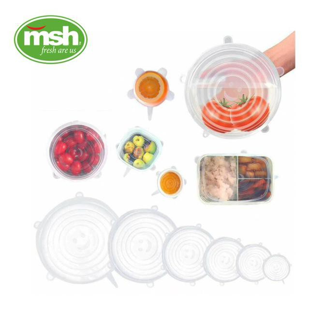 Nắp Silicone 6 Trong 1 Đậy Tô Chén Tiện Dụng | BigBuy360 - bigbuy360.vn