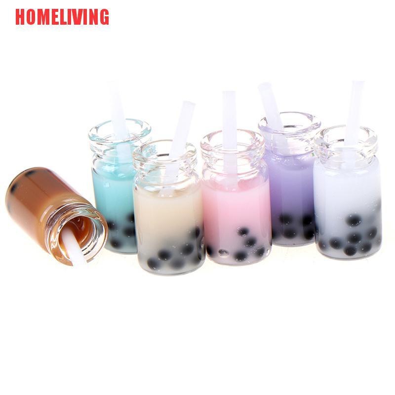 [HOMELIVING] Set 3 Ly Trà Sữa mini 1: 12 Trang Trí Nhà Búp Bê Thu Nhỏ