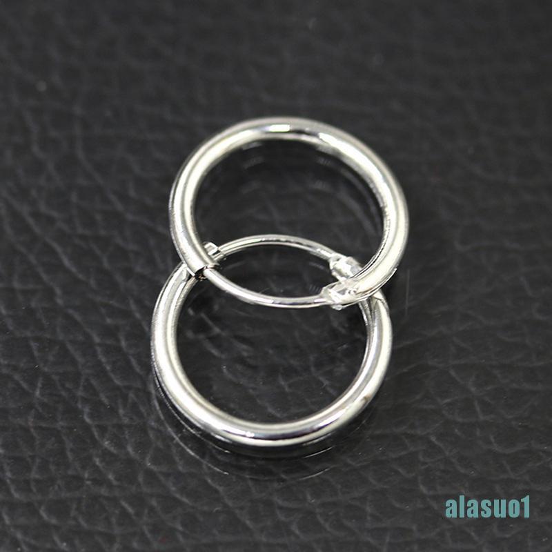 1 Khuyên Tai / Mũi / Môi Bằng Bạc Thời Trang