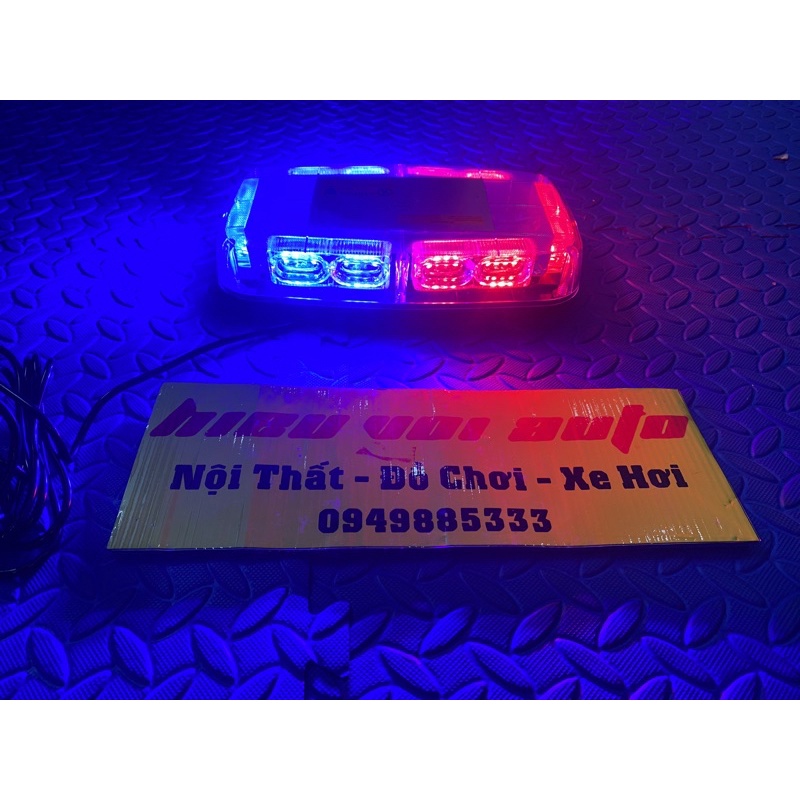 Đèn nháy Police ngắn nóc xe 48 Led