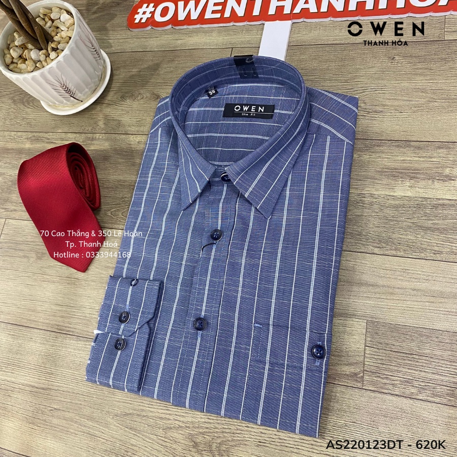 OWEN - Áo sơ mi dài tay Owen - Hàng mới về - AS220123DT