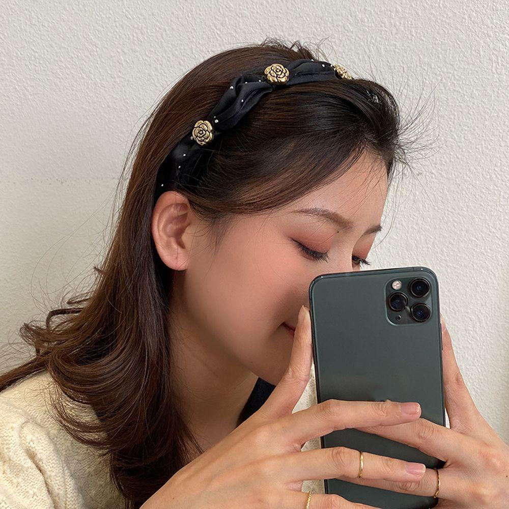 Băng Đô Đính Hạt Chống Trượt Thời Trang Dành Cho Nữ