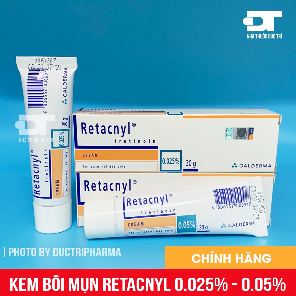 Kem Dưỡng giảm mụn Retacnyl 0.025 0.05