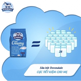 Sữa Devondale Dạng Bột 1kg