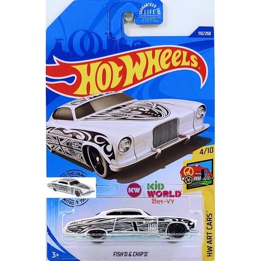 Xe mô hình Hot Wheels basic Fish'd &amp; Chip'd GHC16.