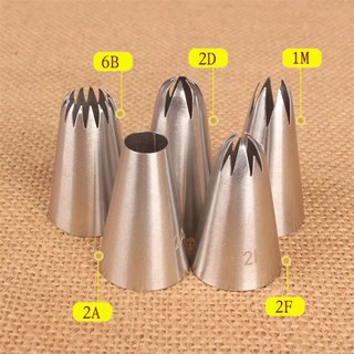 Set 5 đui bắt kem cơ bản ( 2F, 2A, 1M, 2D, 6B)