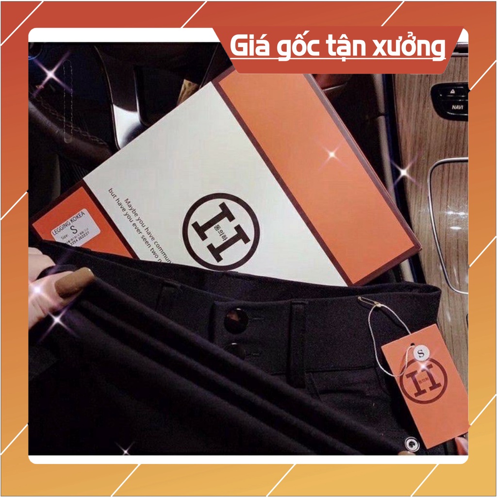 Quần Legging Nữ Chất Umi Bò Giấy Siêu Hot