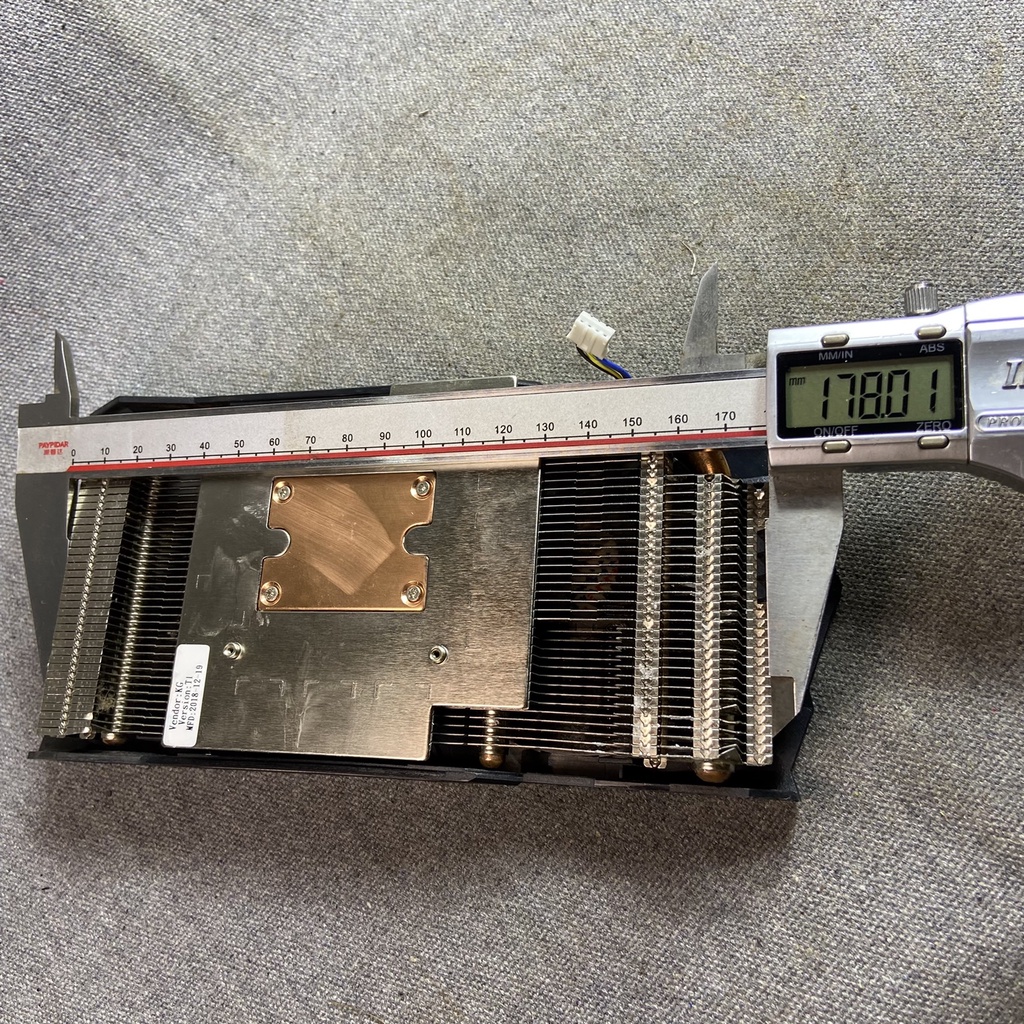 Quạt Tản nhiệt ASRock hàng tháo card màn hình, 2 quạt