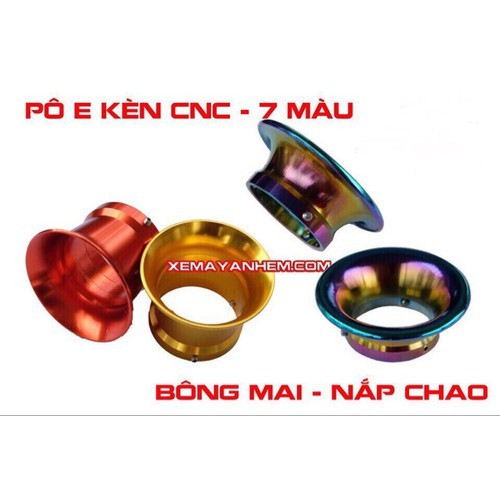 Pô e loa kèn gắn bình xăng con