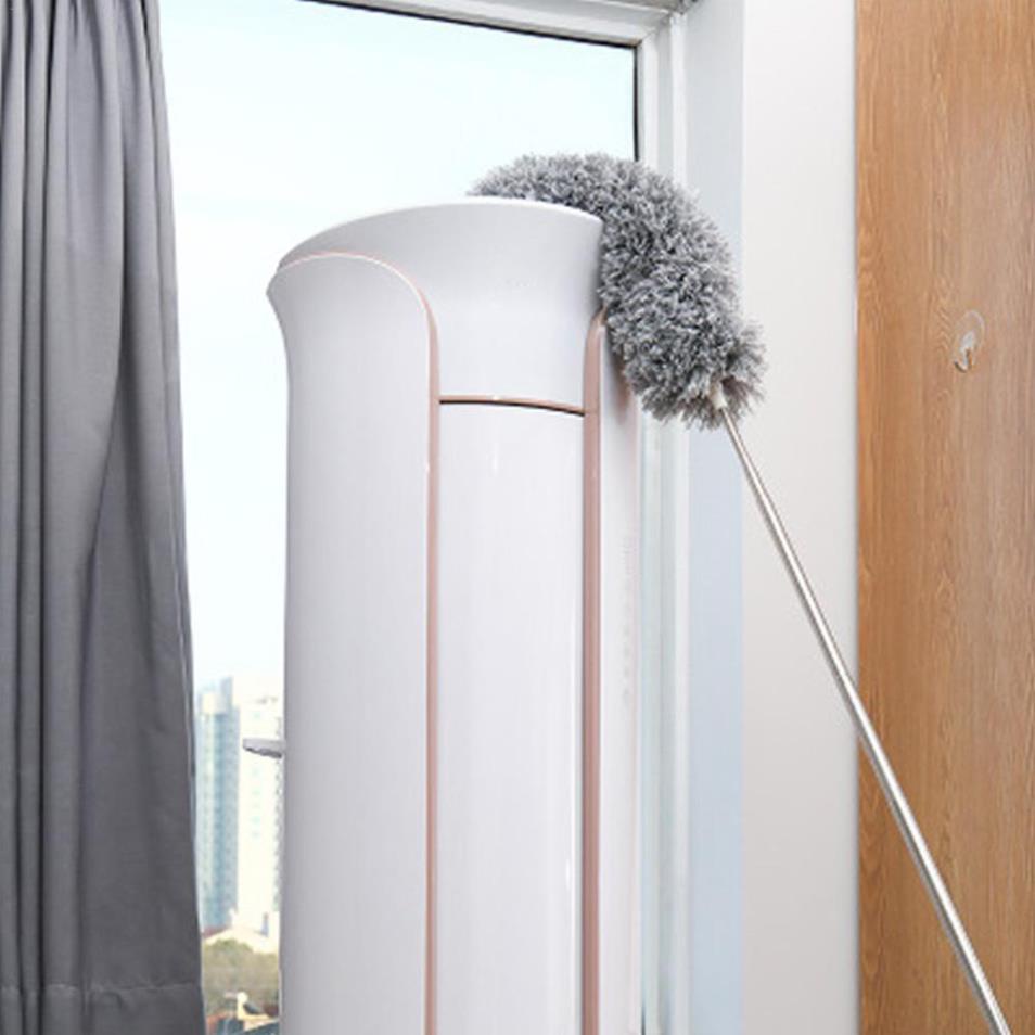 Chổi quét trần nhà lau bụi xoay 360 độ cán inox dài 2.8m cao cấp ( tuyển khách sỉ)