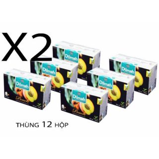 (Sỉ) Thùng 12 hộp x25 túi x1.5g/ túi trà túi lọc Dilmah