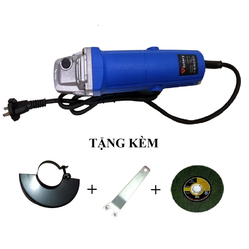 (HCM) Máy Mài Góc Máy Cắt Cầm Tay 1 Tấc Victory Thái Lan Máy Khỏe 900W Cam Kết Ruột Đồng 100%