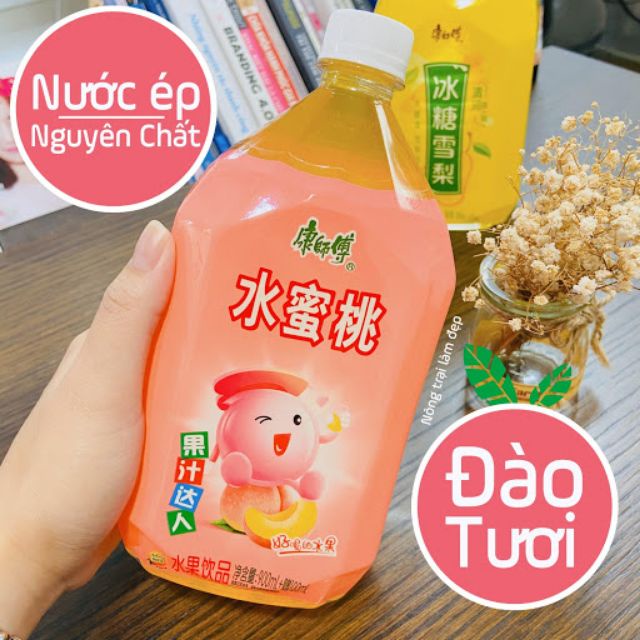 Nước lê - trà hoa quả Đài Loan chai 1 lít