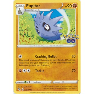 Thẻ bài pokemon pupitar - 038/078 - uncommon