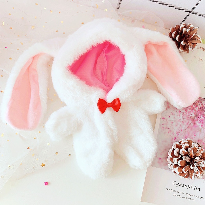 Búp bê nhồi bông nhân vật ngôi sao Wang Yibo 20cm/ Phụ kiện quần áo đồ chơi