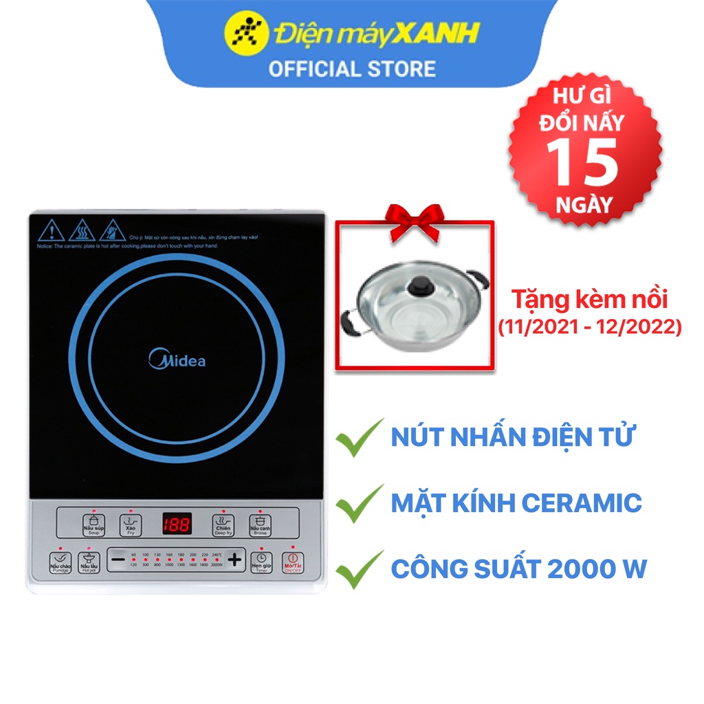 Bếp từ Midea MI-B2015DE(C)