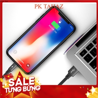 Cáp sạc iPhone Lightning – Type C – Micro USB loại ngắn 25 cm mẫu 1 Tahaz shop .