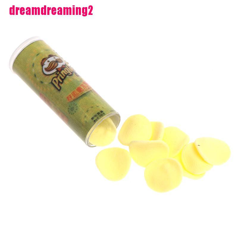 Bộ 4 Hộp Bánh Khoai Tây Tỉ Lệ 1: 12 Trang Trí Nhà Búp Bê