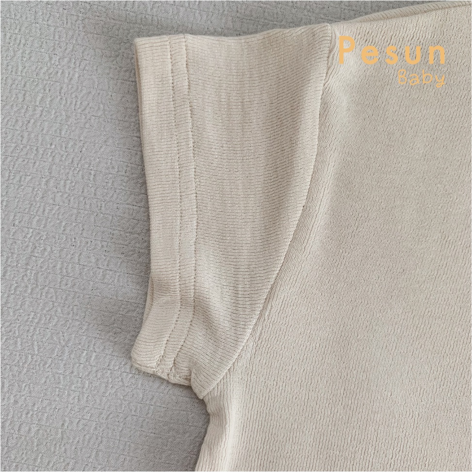 Áo thun ngắn tay cho bé trai 0-3 tuổi phong cách Hàn Quốc đơn giản thoải mái