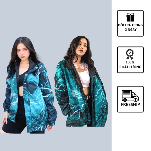 Áo khoác dù, Áo khoác HADES unisex nam nữ form rộng 7 màu cực hot, kèm ảnh thật shop chụp - KD05