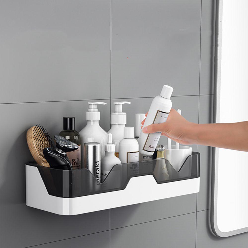 Kệ Đựng Đồ Dán Tường Thời Trang Đơn Giản Sắp Xếp Gọn Gàng Cho Nhà Bếp Nhà Tắm