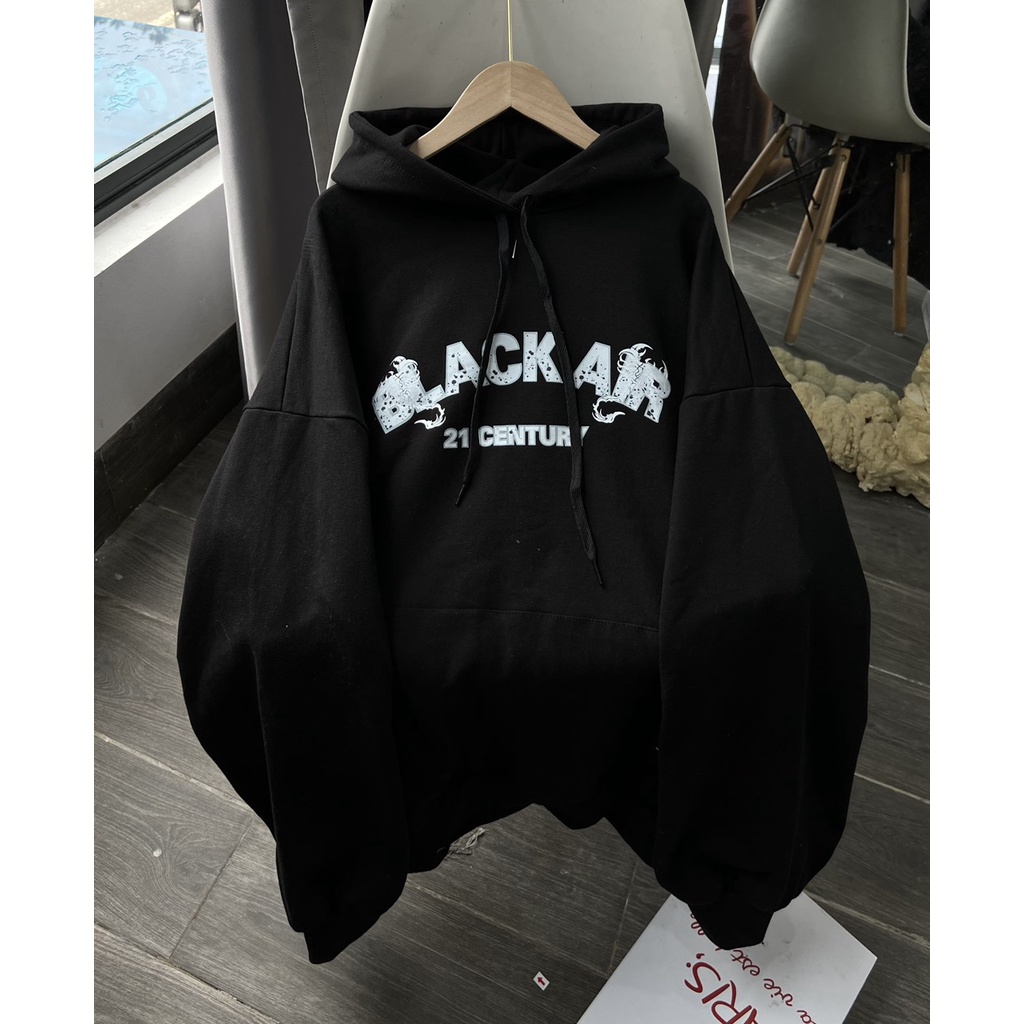 Áo Hoodie 21 Century PEONYB Unisex [FREESHIP]  Nỉ form rộng tay bồng vintage, thun dài 3158 cá tính hàn quốc đẹp