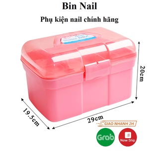 Cốp nhựa đựng đồ nail mi , Cốp Box