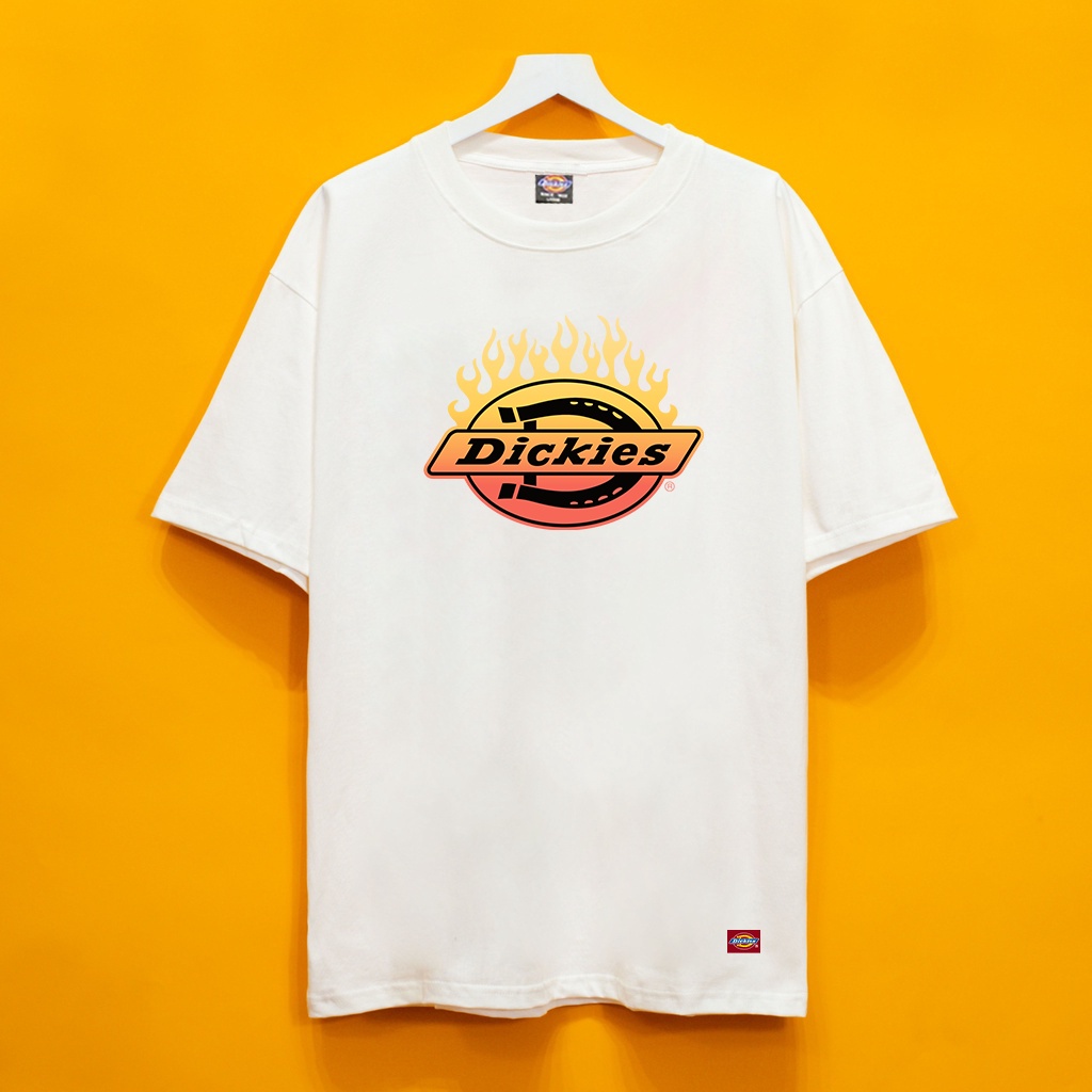 Áo thun dickies tròn lửa ngoài - DK 27- Streetwears SG