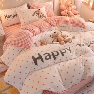 CHĂN GA NỈ GẤU HAPPY BEAR