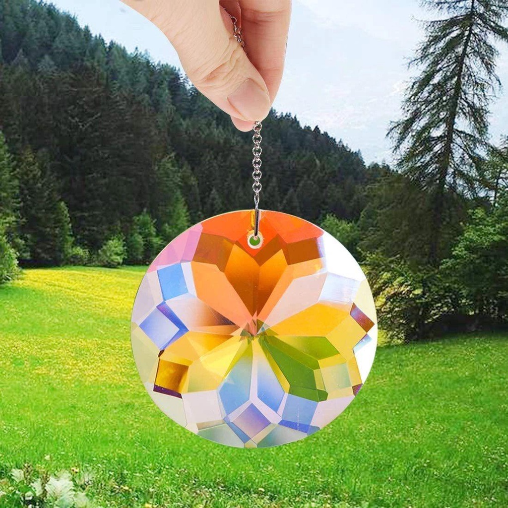 Dreamcatcher Hình Cầu Vồng Trang Trí|Dây Treo Trang Trí Xinh Xắn Chất Lượng