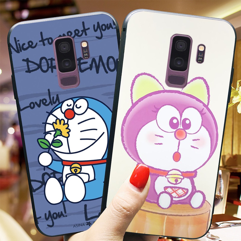 Ốp lưng điện thoại Samsung s9 / ss s9 plus / ss s9+ doraemon tinh nghich dễ thương