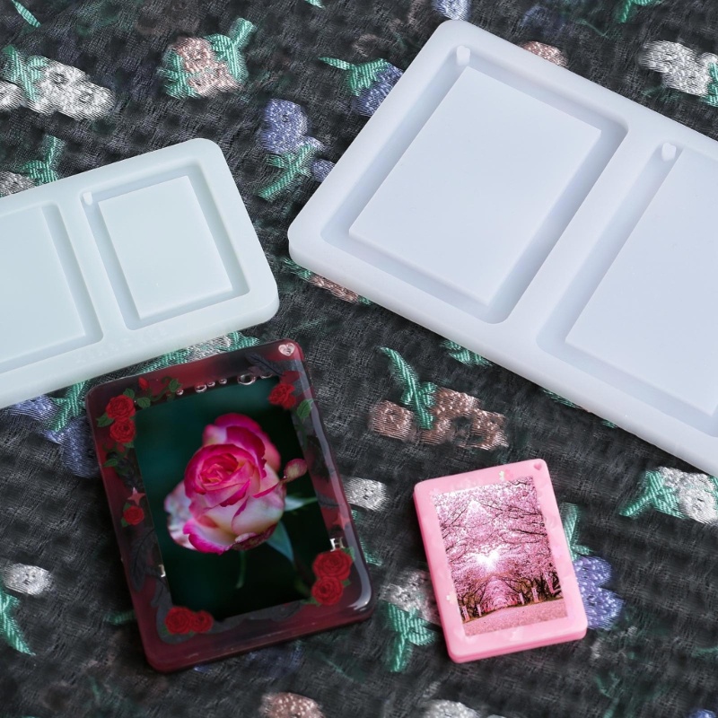 Khuôn Silicone Làm Khung Ảnh Bằng Epoxy Resin