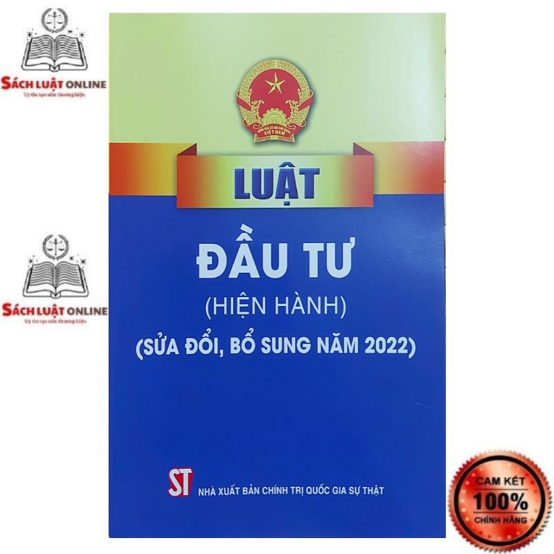 Sách - Luật đầu tư (NXB Chính trị quốc gia Sự thật)