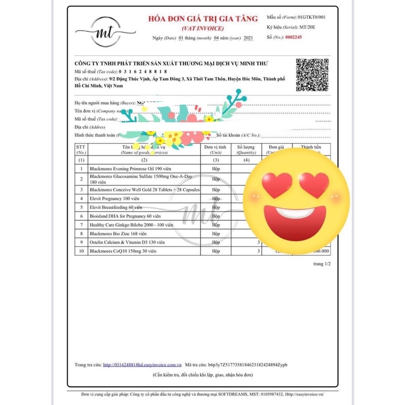 Viên uống tăng khả năng thụ thai Blackmores Conceiv