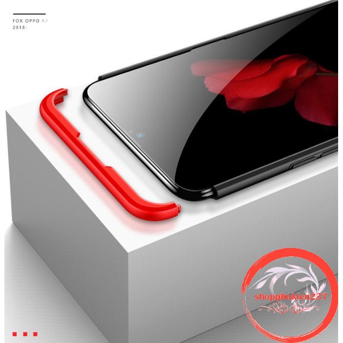 [Freeship toàn quốc từ 50k] ỐP LƯNG OPPO A7 ỐP BẢO VỆ 360 ĐỘ CHÍNH HÃNG GGK