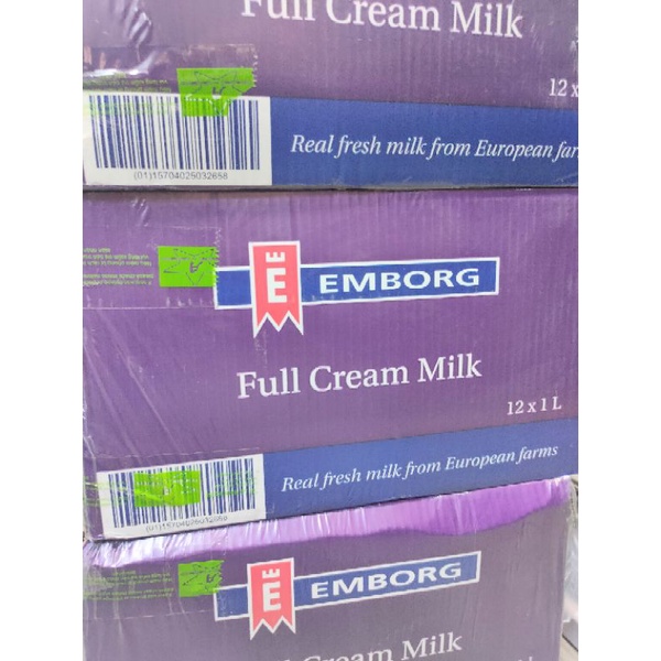 TU SỮA TƯƠI  EMBORG/ Own/  MLEKO/ LAB/ KUN - 1L