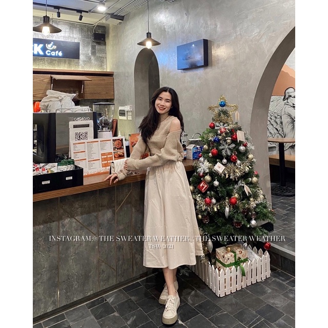 (Ảnh thật) Chân váy thô xoè dáng dài tag 806 the.sweaterweather TSW | BigBuy360 - bigbuy360.vn