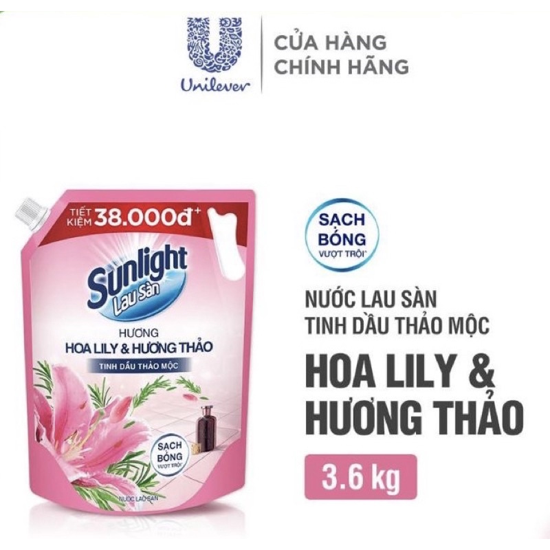 SUNLIGHT LAU SÀN TÚI 3,6 Kg - 3,4Kg