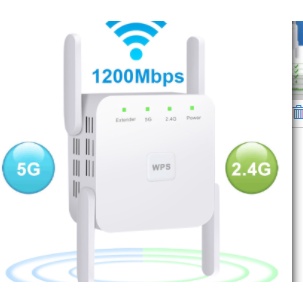 Thiết bị phát WiFi không dây 5G/2.4G 2.4G 300Mbps 5G 1200Mbps