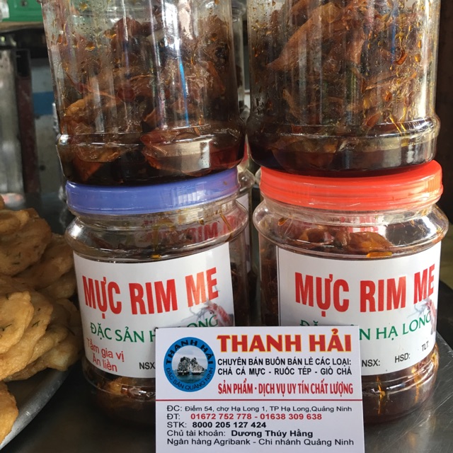 Mực rim me Hạ Long