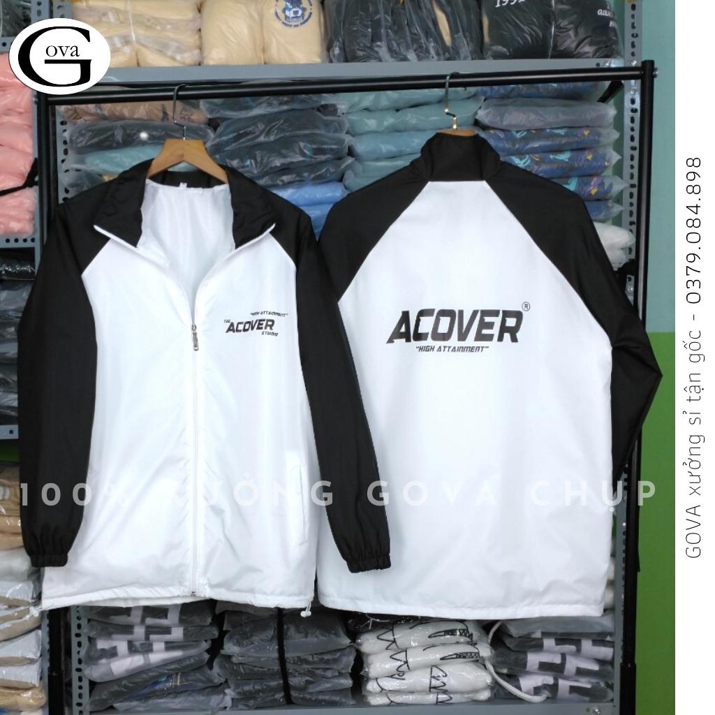 Áo Khoác Bomber Dù ACOVER Nam Nữ Ulzzang Unisex Kiểu Form Rộng 2 Lớp Jacket GOVA