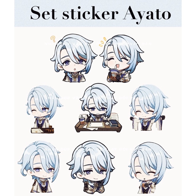 sticker nhân vật Ayato