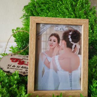 Khung Ảnh Để Bàn 13x18 Màu Gỗ Sang Trọng