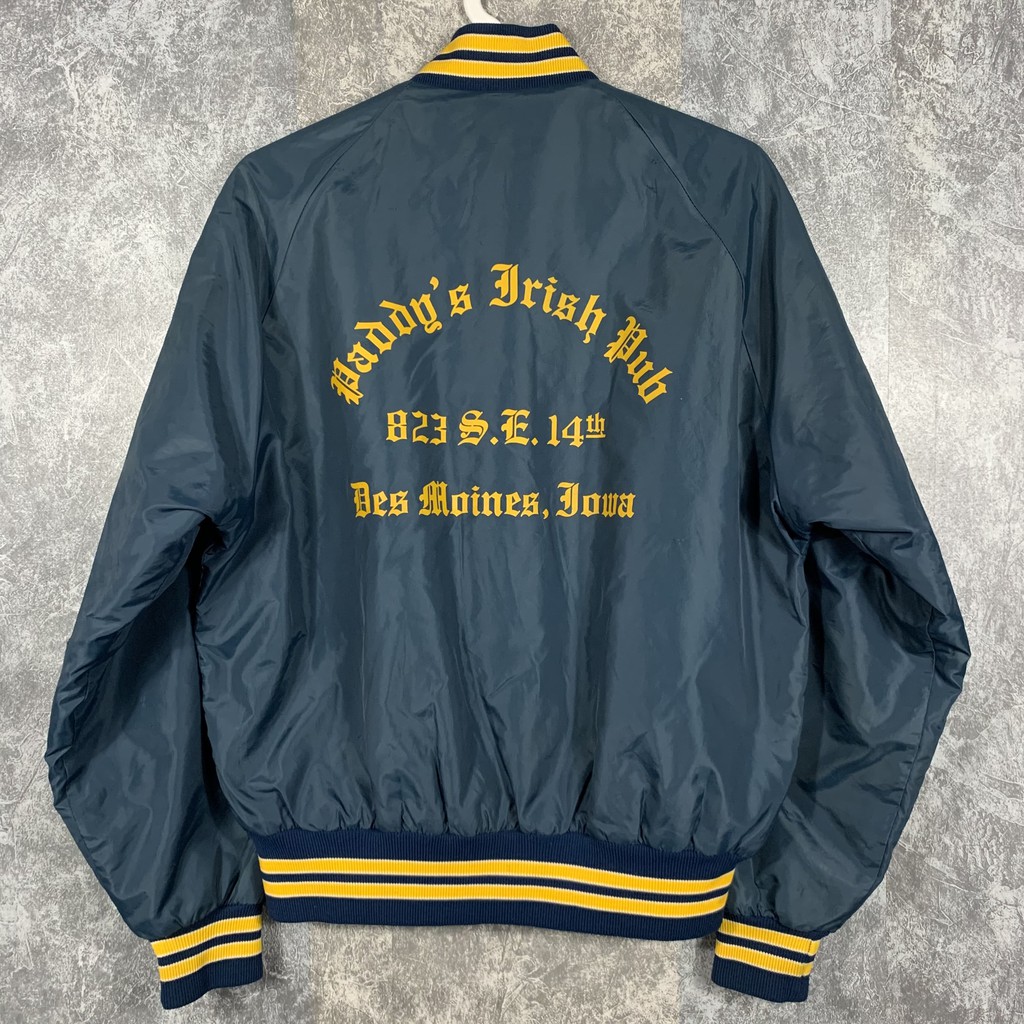 Áo khoác bóng chày size M - Baseball Jacket (2hand)